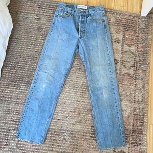 EB denim light to medium wash OG Reinvented jeans